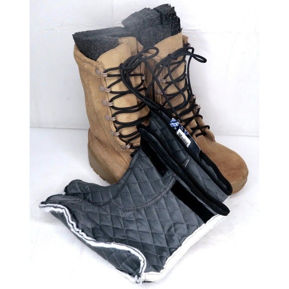 BELLEVILLE GORTEX Intermediate Cold/Wet Tan Combat Boots Size 8.5R Bootie Insert main image 6